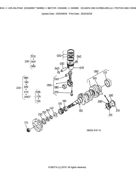 Original Kubota 3535043513