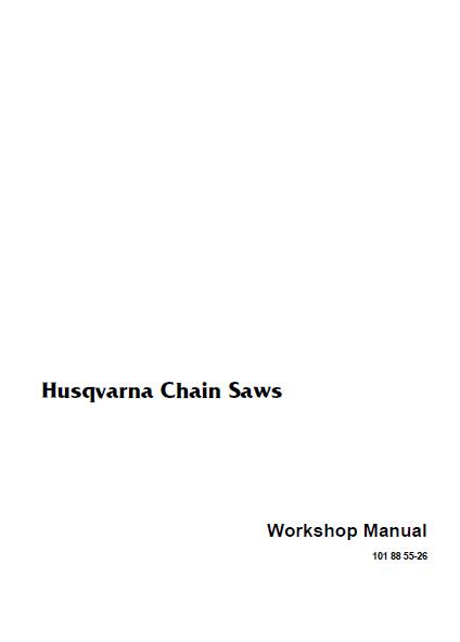 Husqvarna 254XP Chainsaw Service Repair Manual – FREESAMPLESERVICEMANUAL