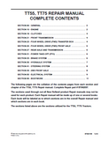 New Holland TT75 Tractor Service Repair Manual