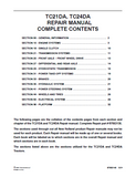 New Holland TC21DA Tractor Service Repair Manual