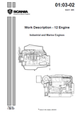 Scania Industrial and Marine Engines 12 litre Engine Service Repair Manual