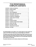 New Holland TC30 Tractor Service Repair Manual