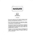 Nissan GT-R R32 Series Service Repair Manual