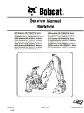 Bobcat 811 Backhoe Service Repair Manual S/N 630000101 AND Above