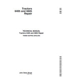 John Deere 6405 Tractor Service Repair Manual (TM4866)