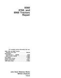 John Deere 8560 Tractors Service Repair Operation and Test Manual (TM1433 + TM1434)