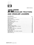 John Deere JD350 Crawler Tractor and Crawler Loader Service Repair Manual (sm2063)