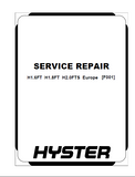 Hyster F001 (H1.6FT Europe) Forklift Service Repair Manual