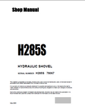 Komatsu H285S Hydraulic Shovel Service Repair Manual (SN: 78067)