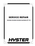 Hyster D114 (E35XM2) Forklift Service Repair Manual