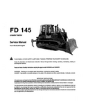 FiatAllis FD145 Crawler Tractor Service Repair Manual
