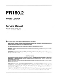 FiatAllis FR160.2 Wheel Loader Service Repair Manual