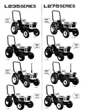 Kubota L235 Tractor Operator manual