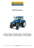New Holland T7.250 Power Command Tractor Service Repair Manual
