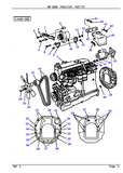Massey Ferguson MF 3080 TRACTOR Service Parts Catalogue Manual (Part Number : 1637173)