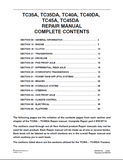 New Holland TC45A Tractor Service Repair Manual