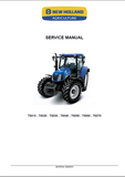 New Holland T6060 Tractor Service Repair Manual