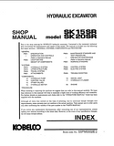 KOBELCO SK20SR HYDRAULIC EXCAVATOR Service Repair Manual