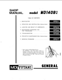 KOBELCO MD140BLC HYDRAULIC EXCAVATOR Service Repair Manual