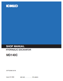 KOBELCO MD140C HYDRAULIC EXCAVATOR Service Repair Manual