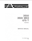 FiatAllis 645 Wheel Loader Service Repair Manual