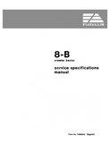 FiatAllis 8B Crawler Tractor Service Repair Manual