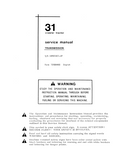 FiatAllis 31 Crawler Tractor Service Repair Manual