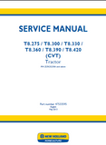 New Holland T8.420 (CVT) Tractor Service Repair Manual