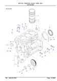 Massey Ferguson MF5710 TRACTOR (ECO3 / TIER3; BR) Parts Catalogue Manual