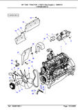 Massey Ferguson MF7480 TRACTOR (TIER 3 Sisu Engine) Parts Catalogue Manual