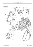 Massey Ferguson MF7495 TRACTOR Parts Catalogue Manual