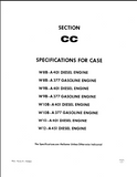 CASE W9C Wheel Loader Service Repair Manual