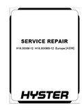 Hyster A236 (H16.00XMS-12 Europe) Forklift Service Repair Manual