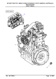 Massey Ferguson MF2625 TRACTOR - MADE IN INDIA FOR MEXICO, SOUTH AMERICA, AUSTRALIA & NEW ZEALAND Parts Catalogue Manual