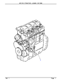 Massey Ferguson MF 374 V TRACTOR, ->| 09/93 Parts Catalogue Manual