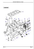 Massey Ferguson MF 383 S TRACTOR Parts Catalogue Manual