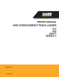 CASE 420 Skid Steer Service Repair Manual