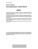 Toro Groundsmaster 327 Mower Service Repair Manual