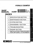 Kobelco SK235SR-1E Crawler Excavator Service Repair Manual (YF02-01201 ～, YU02-00501 ～, YF03-01300 ～, YU03-00648 ～)