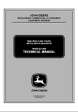 John Deere SST15 Spin-Steer Lawn Tractor Service Repair Manual (tm1908)