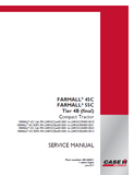 CASE IH FARMALL 55C Cab Tractor Service Repair Manual PIN LSMF55CCxx0010001 to LSMF55CCAH0010024