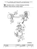 JCB 8010 CTS Mini Crawler Excavator Parts Catalogue Manual (Serial Number: 01007427-01007999)