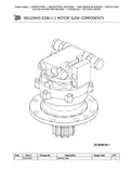 JCB 8050 RTS ROW ORFS Mini Crawler Excavator Parts Catalogue Manual (Serial Number: 01741500-01742999)