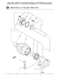 JCB JS70 MONO TRACKED EXCAVATOR Parts Catalogue Manual (Serial Number: 00695001-00695500)