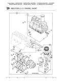 JCB JS70 OFFSET TRACKED EXCAVATOR Parts Catalogue Manual (Serial Number: 00695001-00695500)