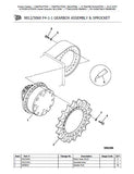JCB JS115 AUTO TRACKED EXCAVATOR Parts Catalogue Manual (Serial Number: 01703500-01703599)