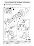 JCB JS115 AUTO TRACKED EXCAVATOR Parts Catalogue Manual (Serial Number: 01703500-01703599)