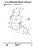 JCB JS115 AUTO TRACKED EXCAVATOR Parts Catalogue Manual (Serial Number: 01703500-01703599)