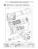 JCB JS115 AUTO TRACKED EXCAVATOR Parts Catalogue Manual (Serial Number: 01168000-01168999)
