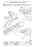 JCB JS115 AUTO TRACKED EXCAVATOR Parts Catalogue Manual (Serial Number: 01168000-01168999)
